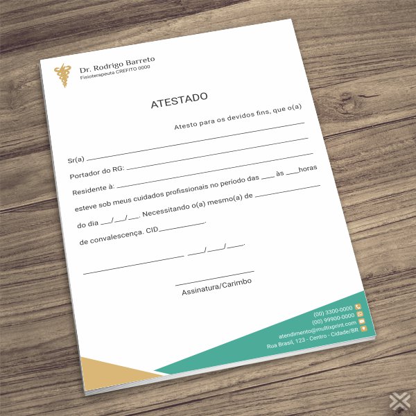Atestado Fisioterapeuta 0927