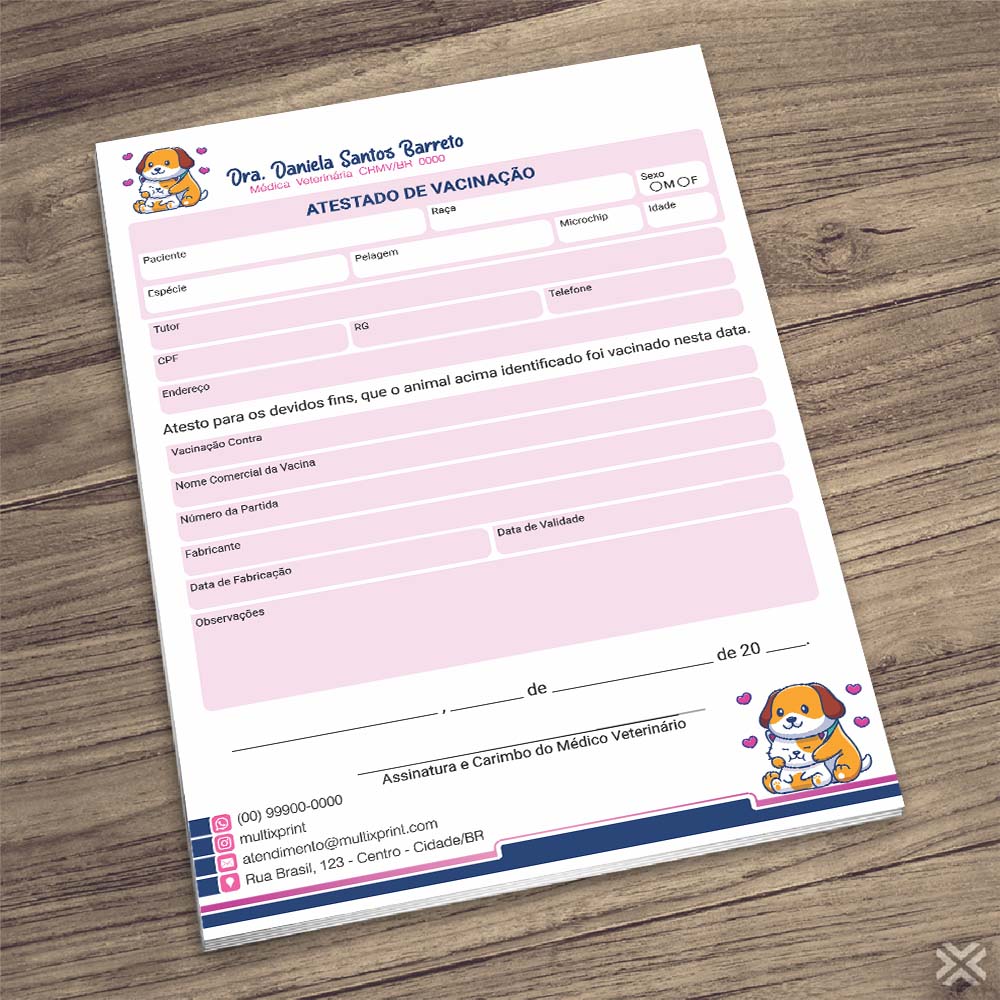 Atestado de Vacinação 30108
