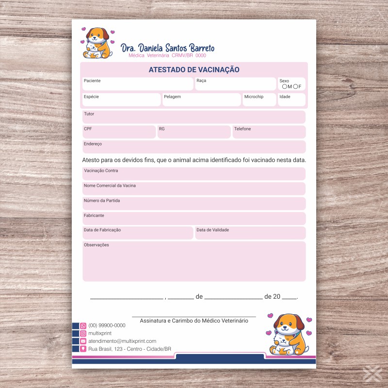 Atestado de Vacinação 30108 - Imagem 2