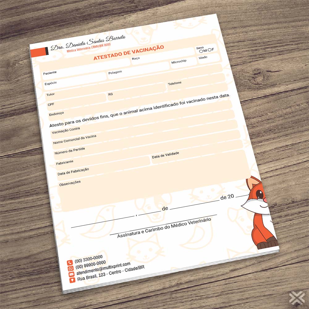 Atestado de Vacinação 3065