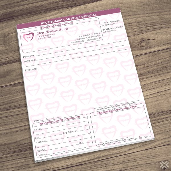 Controle Especial Dentista 0645