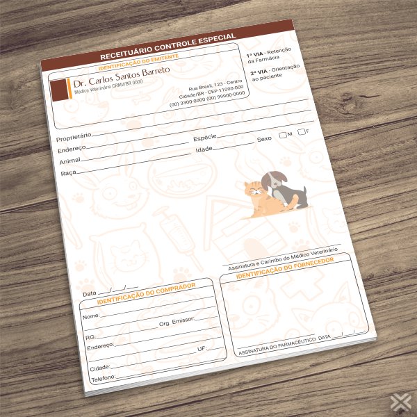 Controle Especial Veterinário 3017