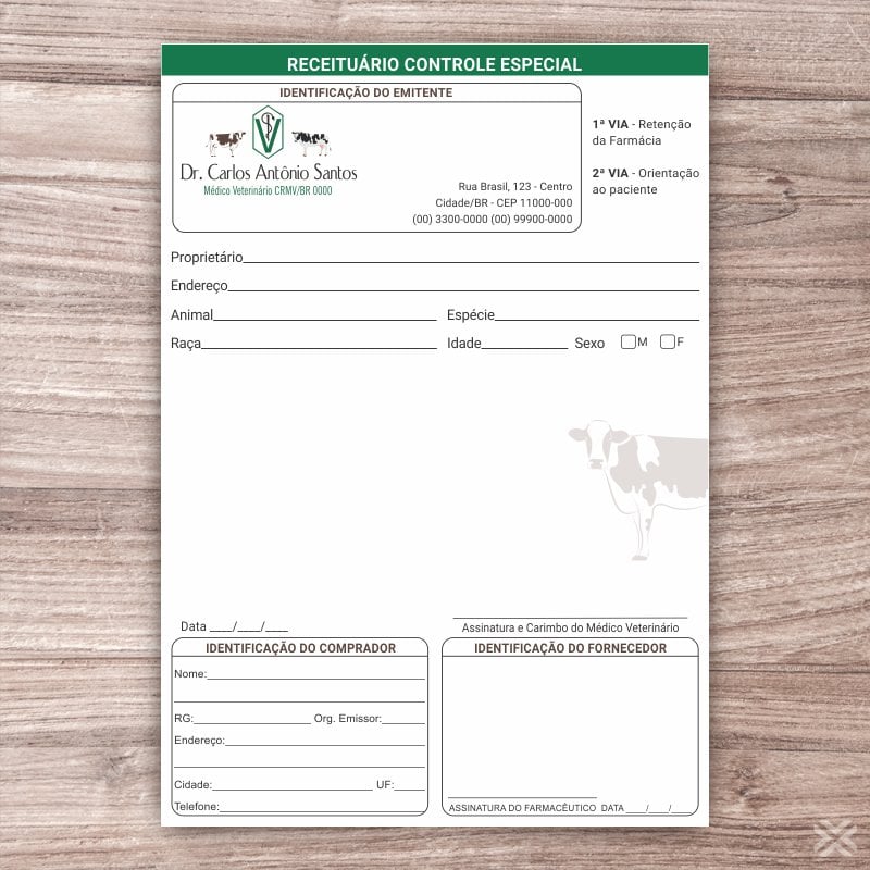 Controle Especial Veterinário 3051 - Imagem 2