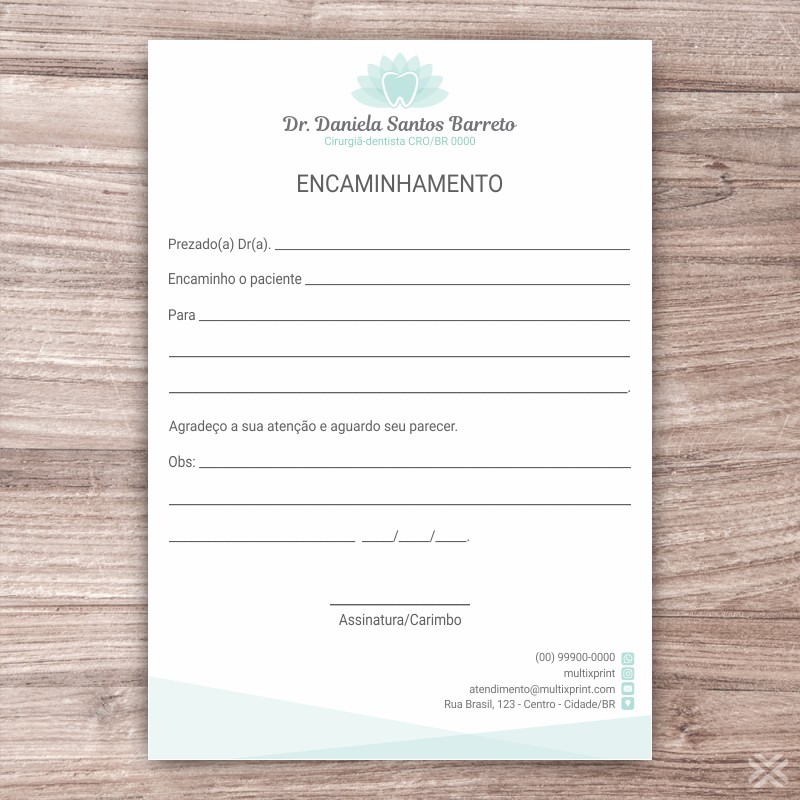Encaminhamento Dentista 0682 - Imagem 2