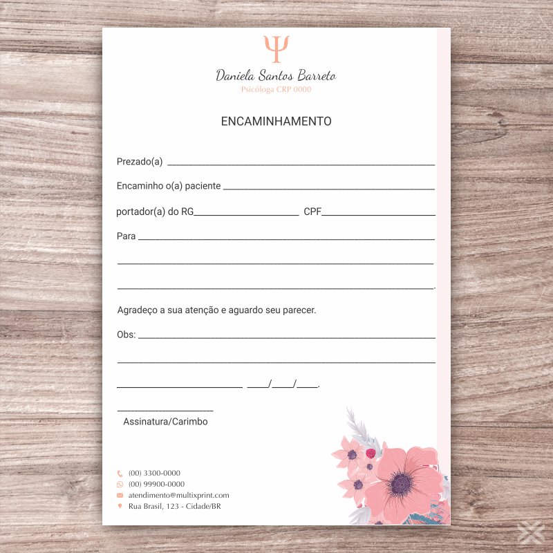 Encaminhamento Psicólogo 2753 - Imagem 2