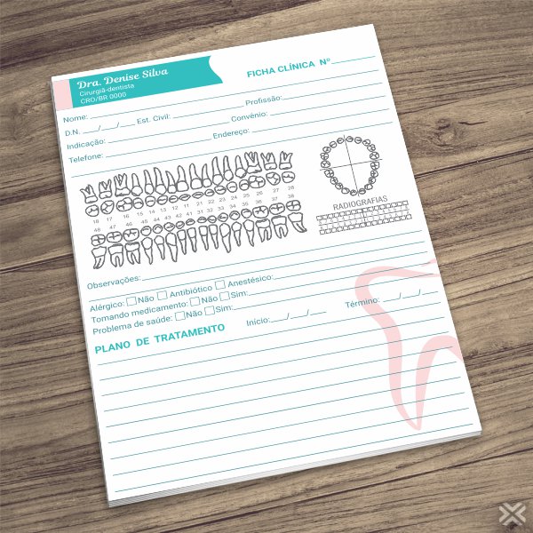 Ficha Clínica Dentista 0605