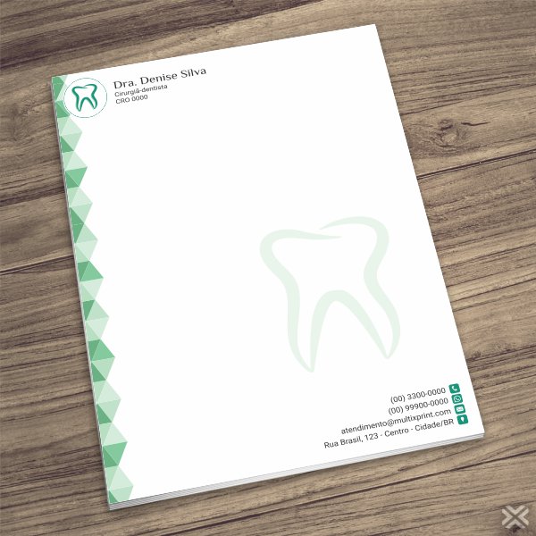 Receituário Dentista 0620