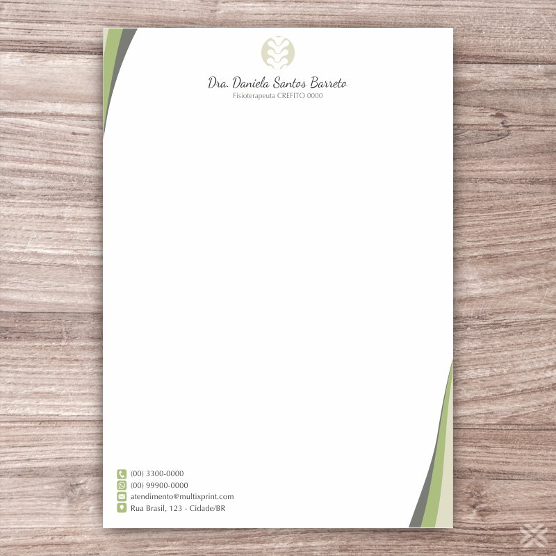 Receituário Fisioterapeuta 0908 - Imagem 2