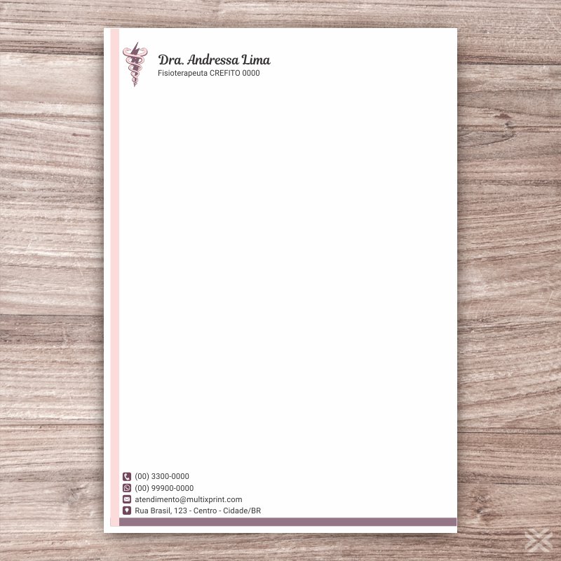 Receituário Fisioterapeuta 0925 - Imagem 2