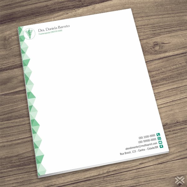 Receituário Fisioterapeuta 0932