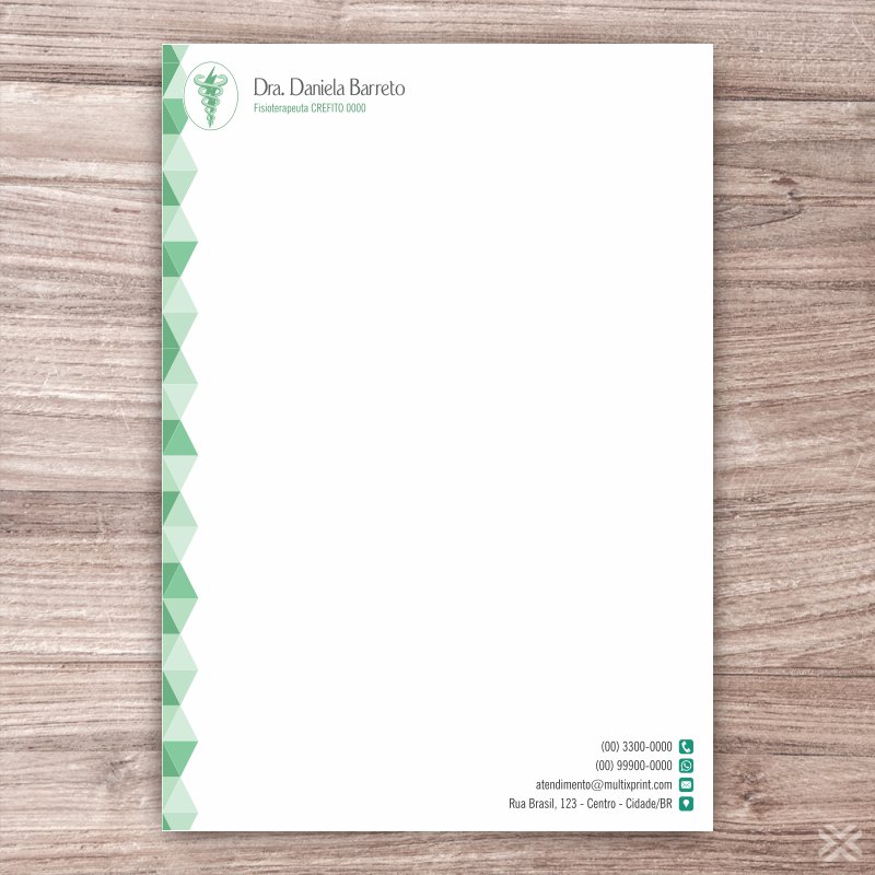 Receituário Fisioterapeuta 0932 - Imagem 2