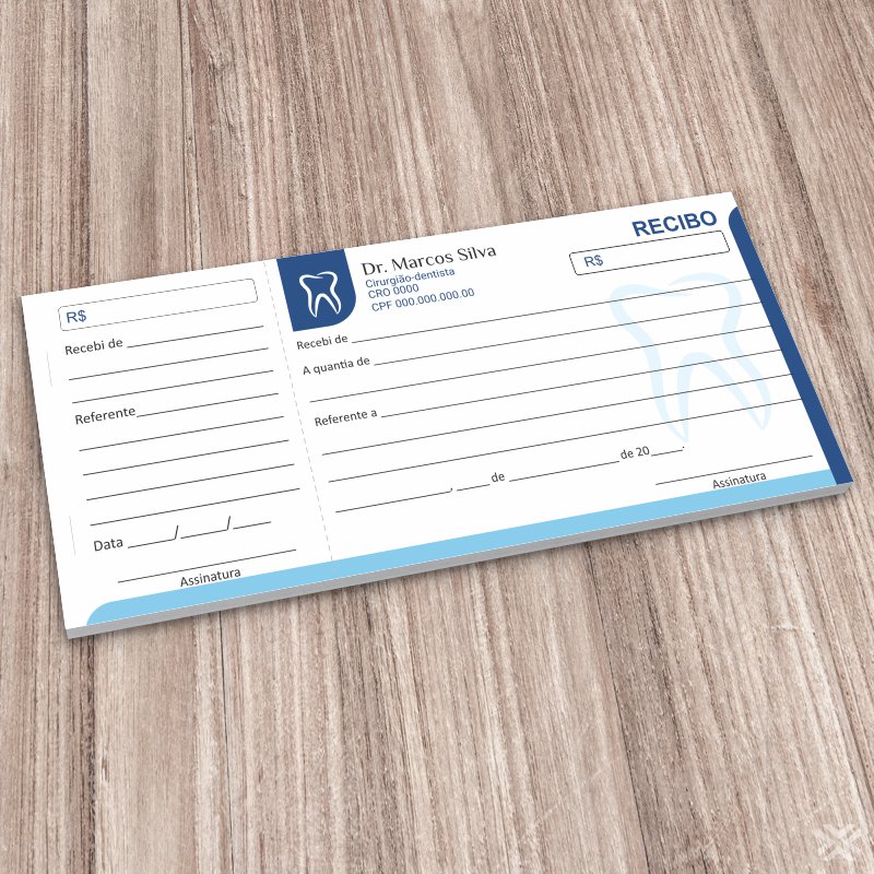 Recibo Dentista 0622