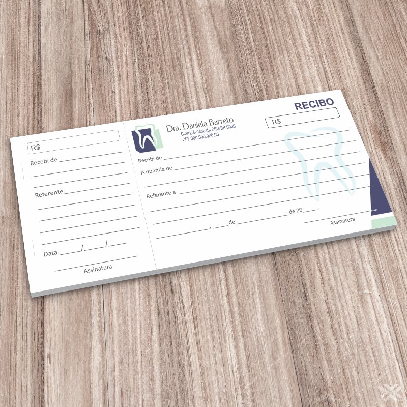 Recibo Dentista 0632