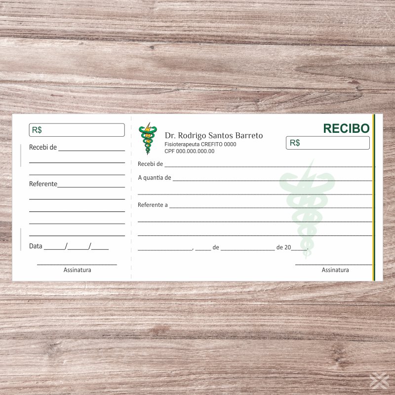 Recibo Fisioterapeuta 0902 - Imagem 2