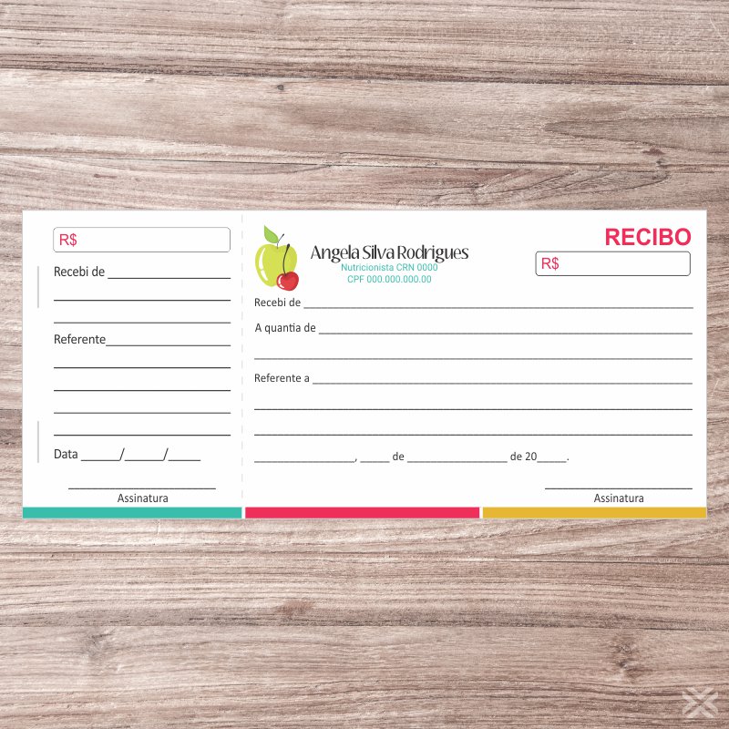 Recibo Nutricionista 2401 - Imagem 2