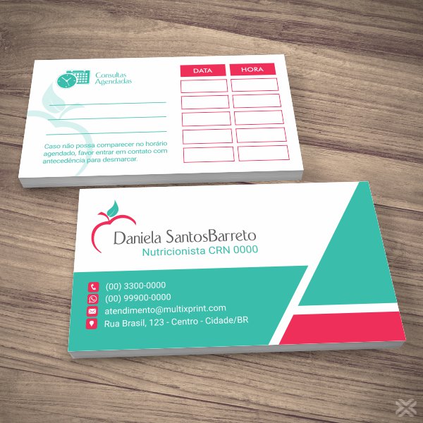 Cartão Agendamento Nutricionista 2423