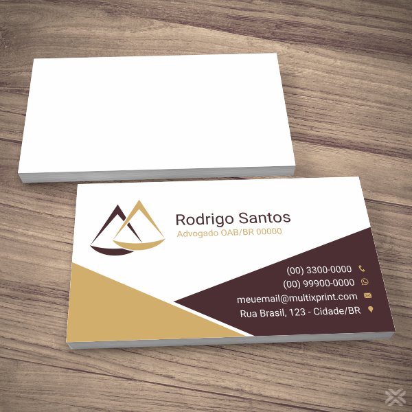Cartão de Visita Advogado 0124