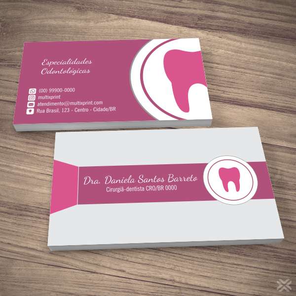 Cartão de Visita Dentista 0675