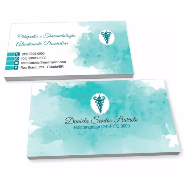 Cartão de Visita Fisioterapeuta 09105