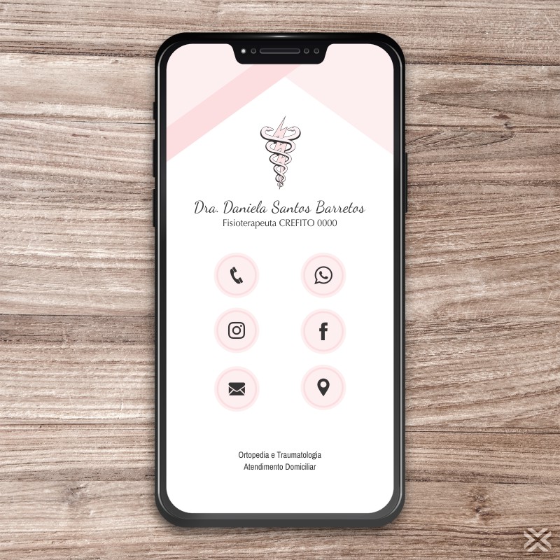 Cartão Digital Fisioterapeuta 0901