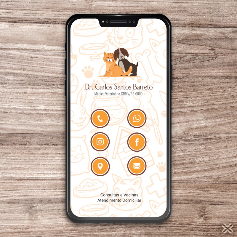 Cartão Digital Veterinário 3017
