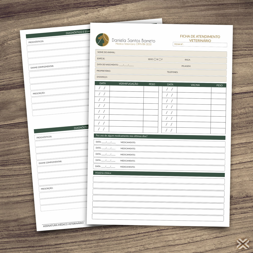Ficha de Atendimento Veterinário 30129
