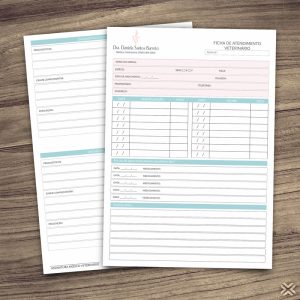 Ficha de Atendimento Veterinário 3047