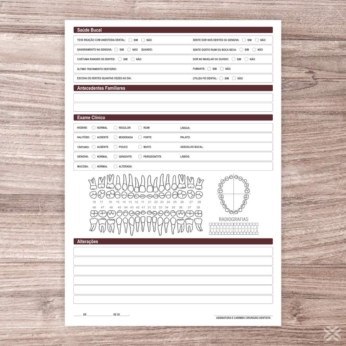 Prontuário Dentista 0683 - Imagem 3