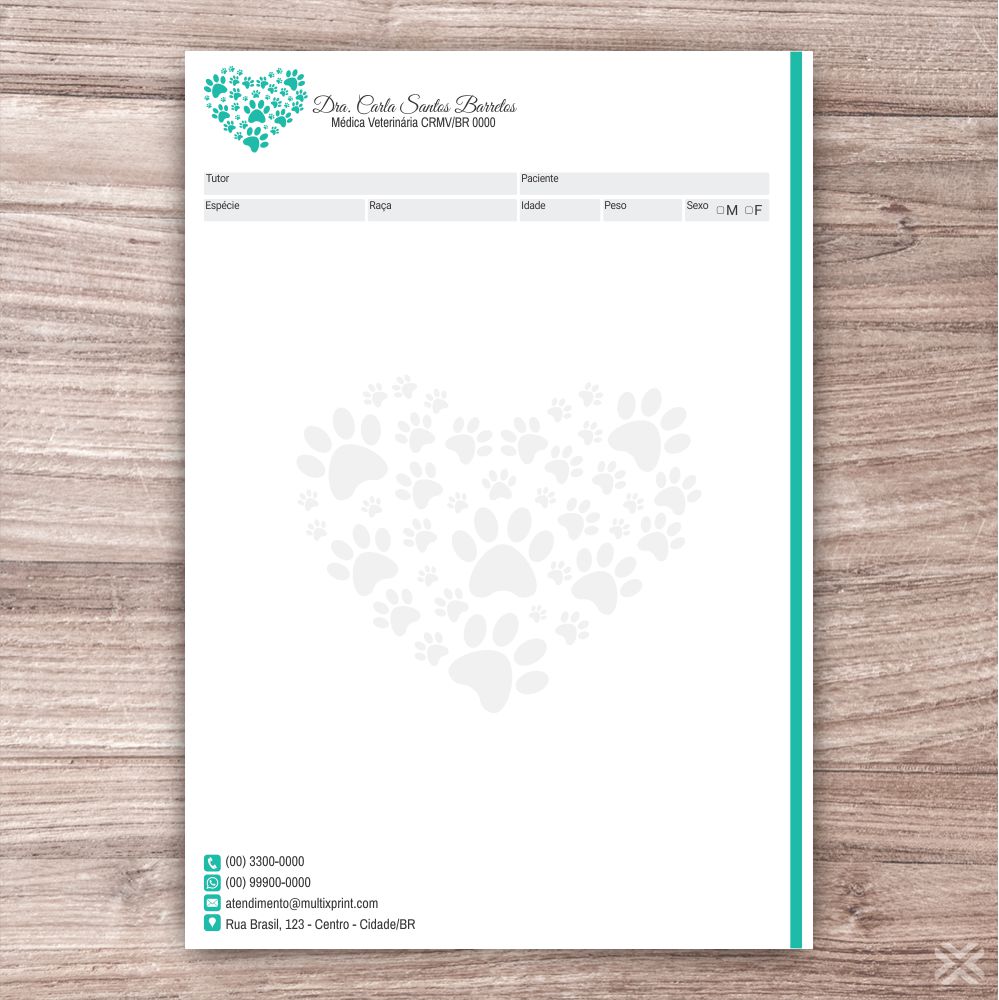 Receituário Veterinário 3080 - Imagem 2