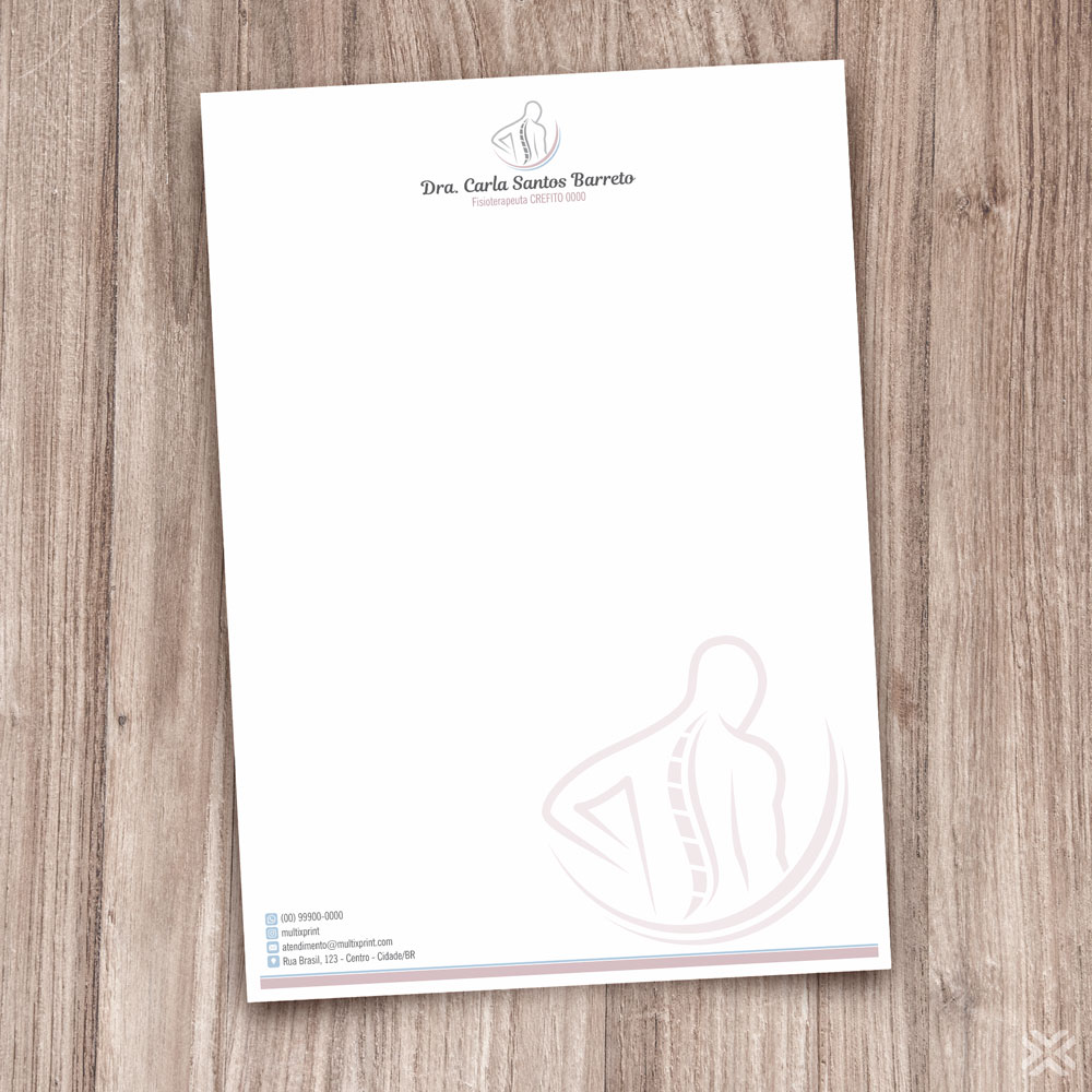 Timbrado A4 Fisioterapeuta 09109