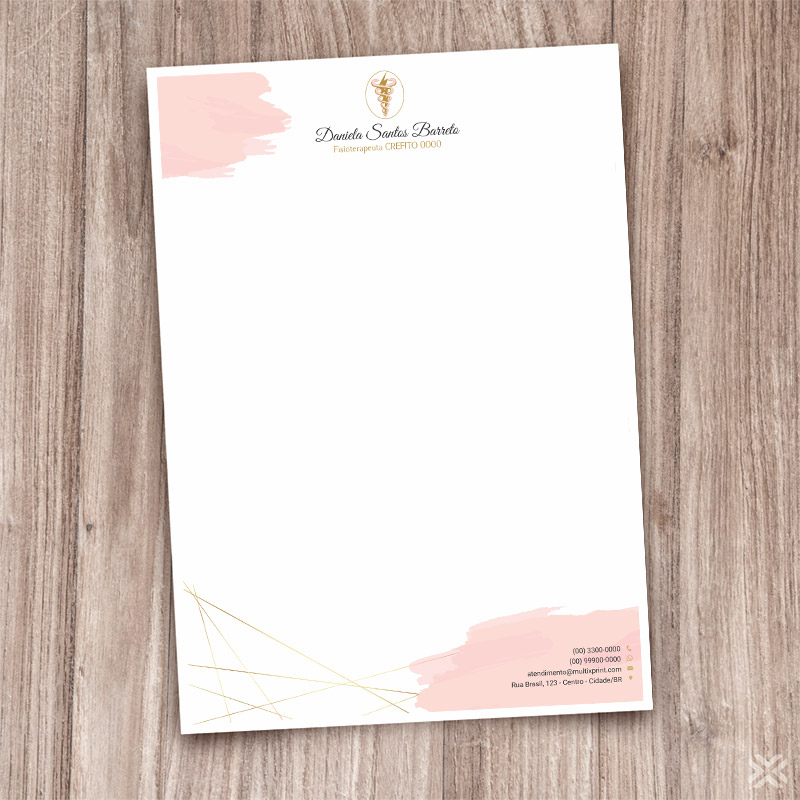 Timbrado A4 Fisioterapeuta 09103