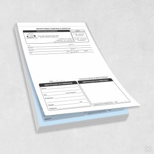 Bloco Autocopiativo 100 Folhas 50x2 vias 15x21cm