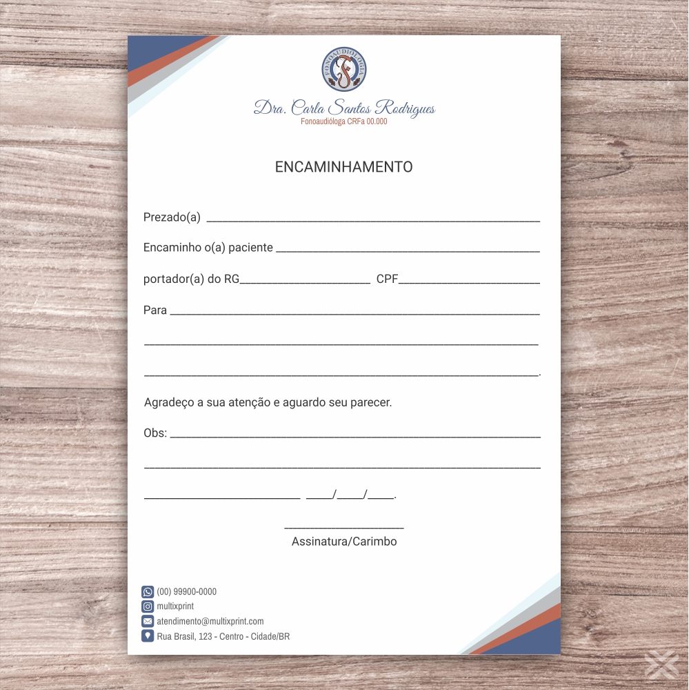Encaminhamento Fonoaudiólogo 6811 - Imagem 2