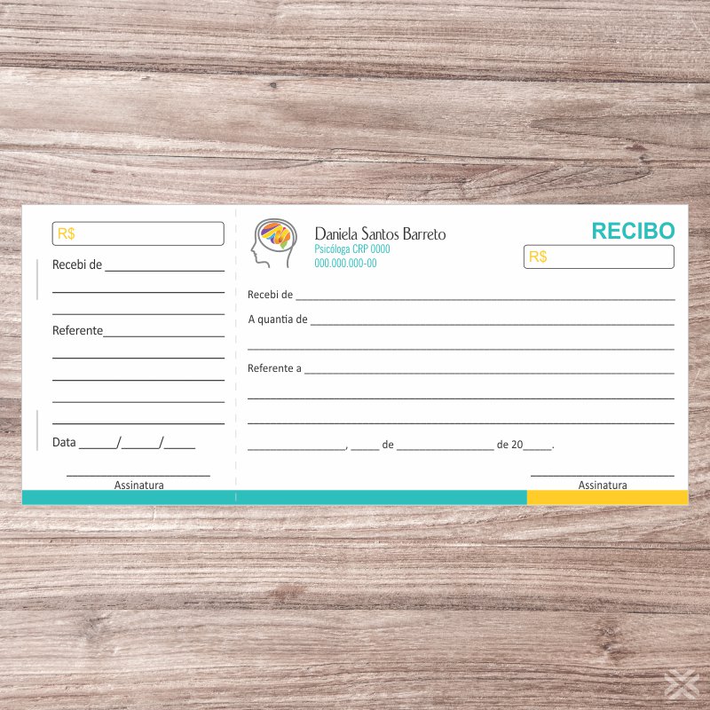 Recibo Psicólogo 2766 - Imagem 2
