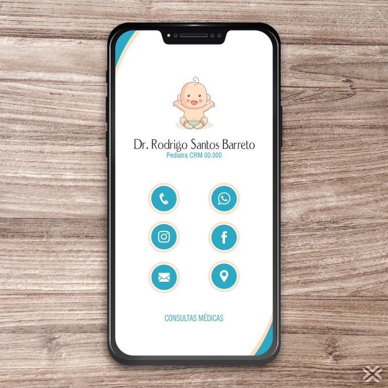 Cartão Digital Médico 2312