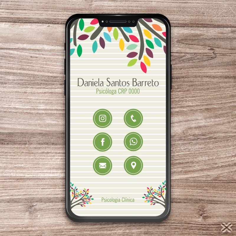 Cartão Digital Psicólogo 2762