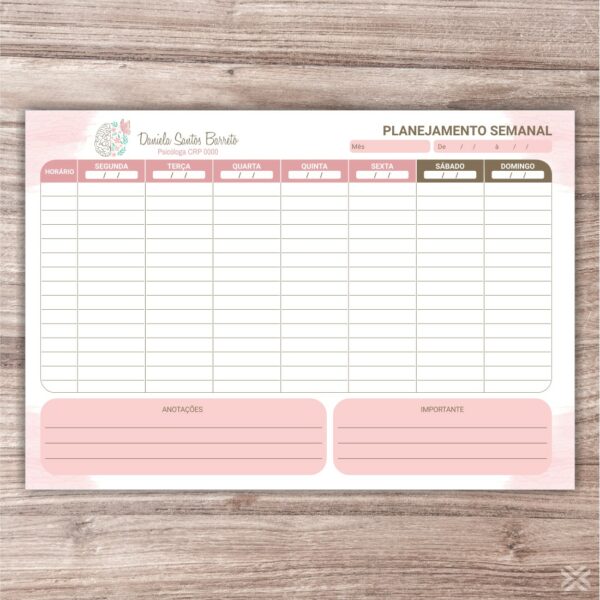 Planner Psicólogo 27135
