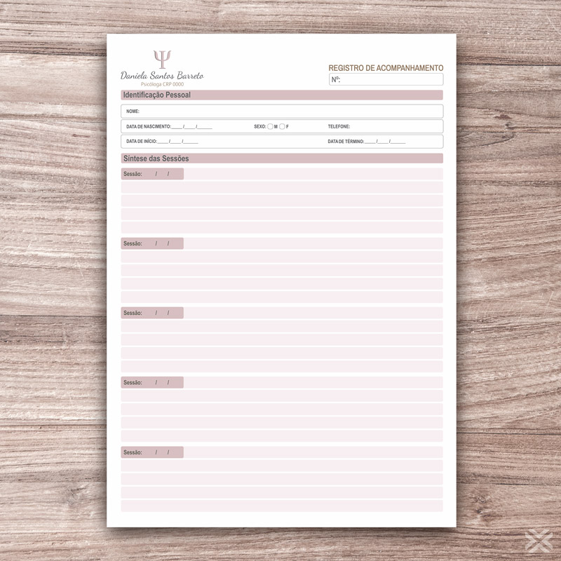 Registro Acompanhamento Psicólogo 2713 - Imagem 2