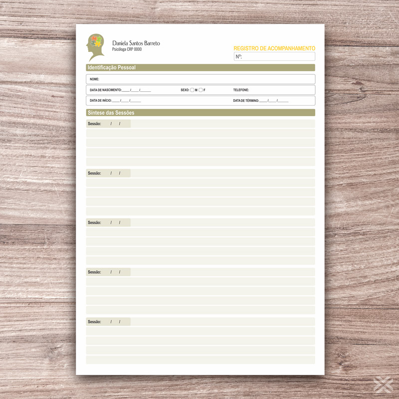 Registro Acompanhamento Psicólogo 2730 - Imagem 2