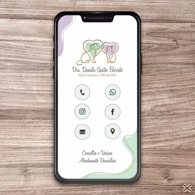 Cartão Digital Veterinário 30138