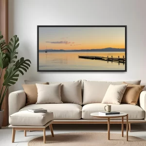 Quadro Pier Sambaqui Floripa por Ale Gazola