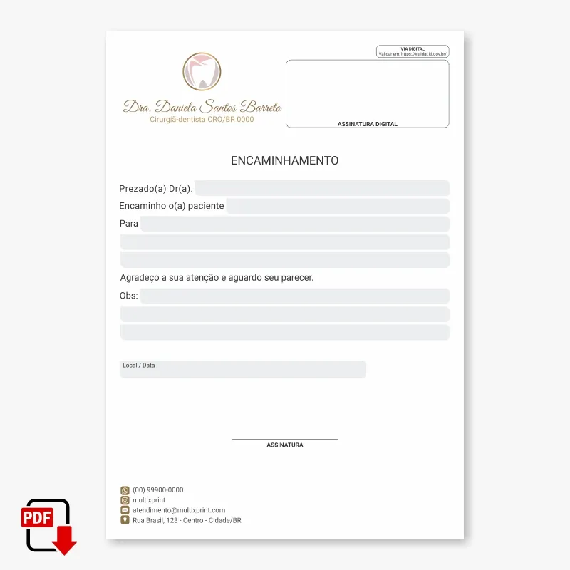 Encaminhamento Dentista Digital