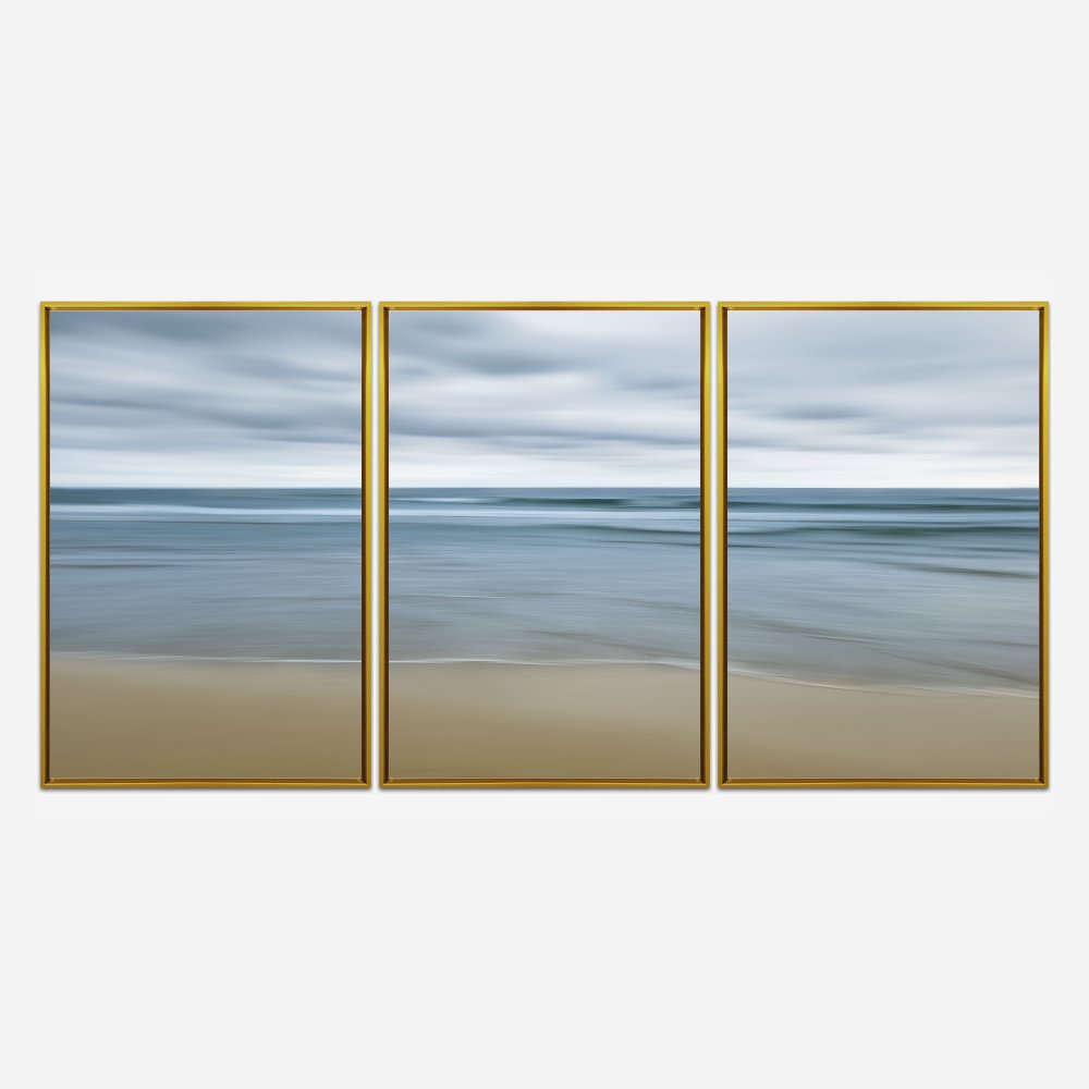 Quadro Floripa Abstrato 2 por Ale Gazola kit três telas - Imagem 7