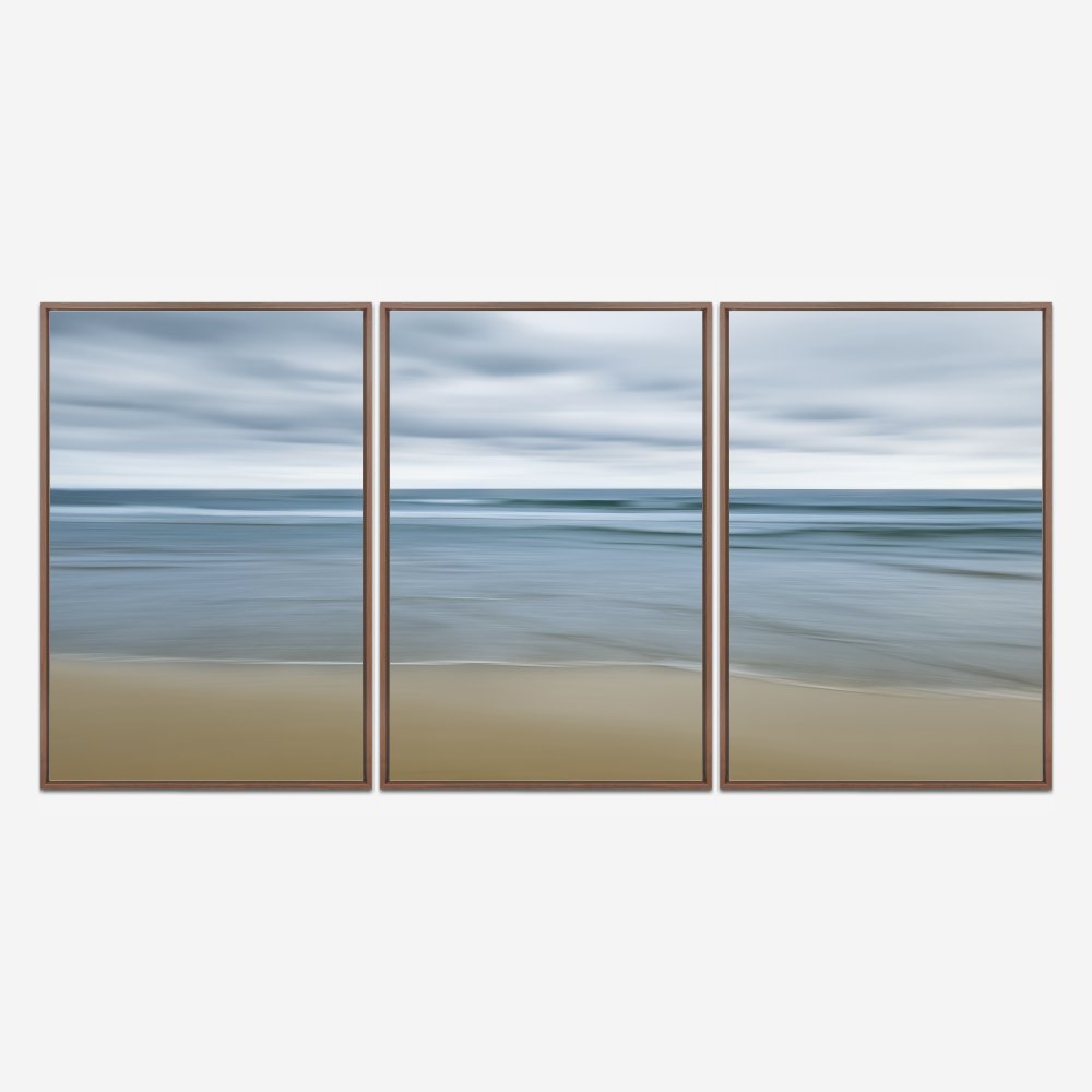 Quadro Floripa Abstrato 2 por Ale Gazola kit três telas - Imagem 5