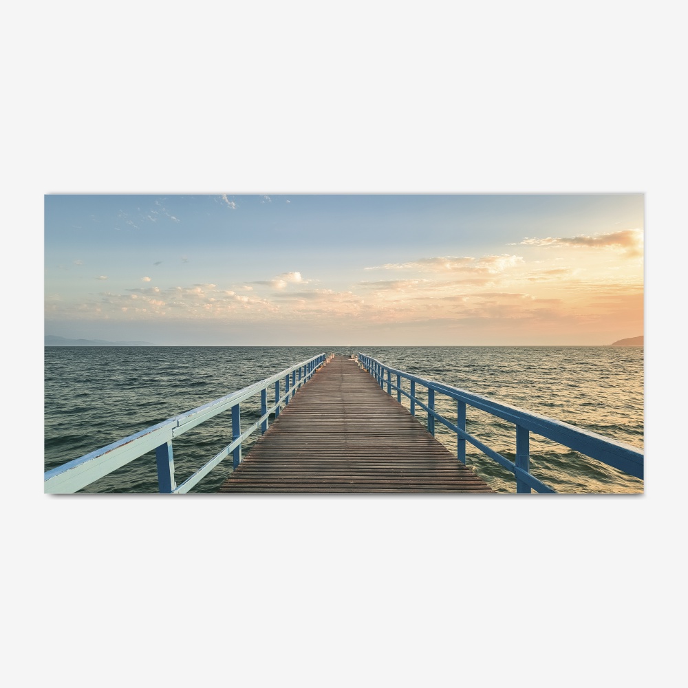Quadro Floripa Pier Sunrise 1 por Ale Gazola - Imagem 2