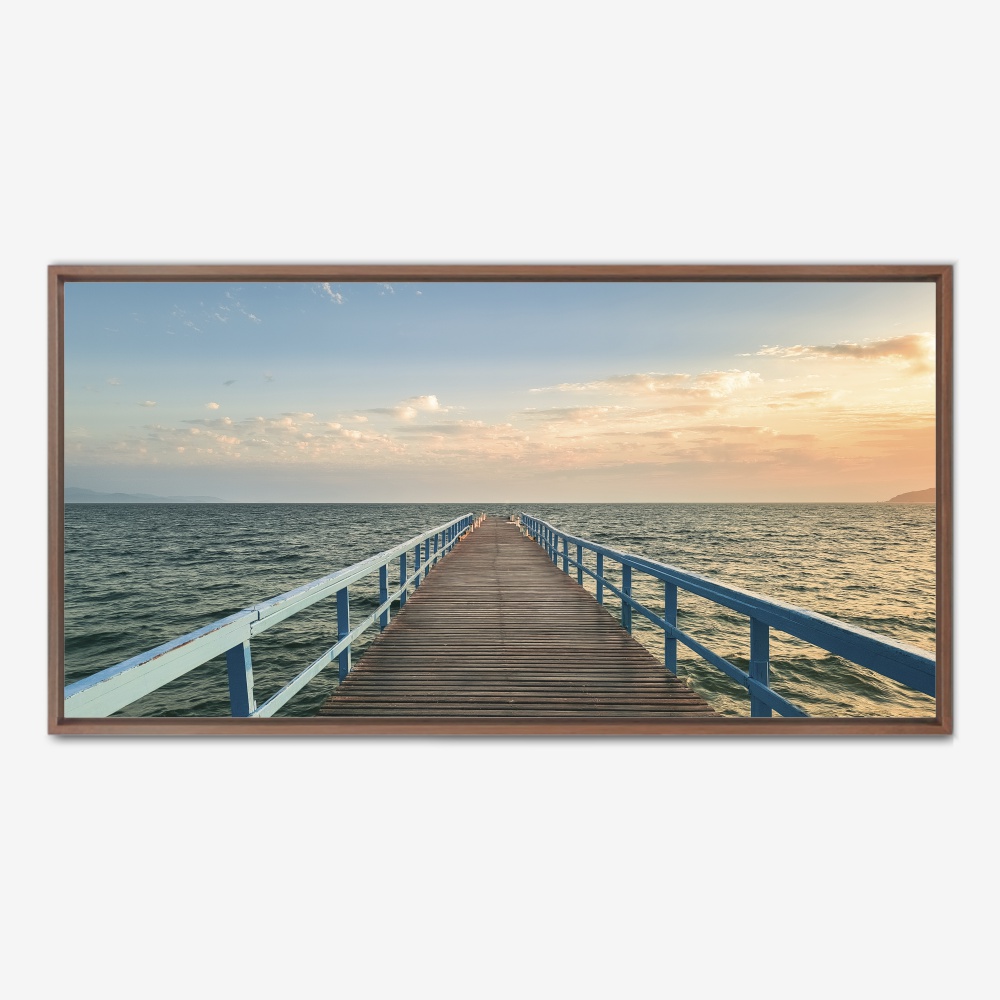 Quadro Floripa Pier Sunrise 1 por Ale Gazola - Imagem 5