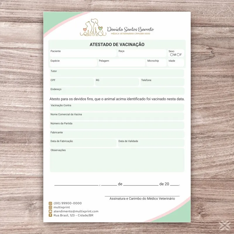Atestado de Vacinação 30146 - Imagem 2