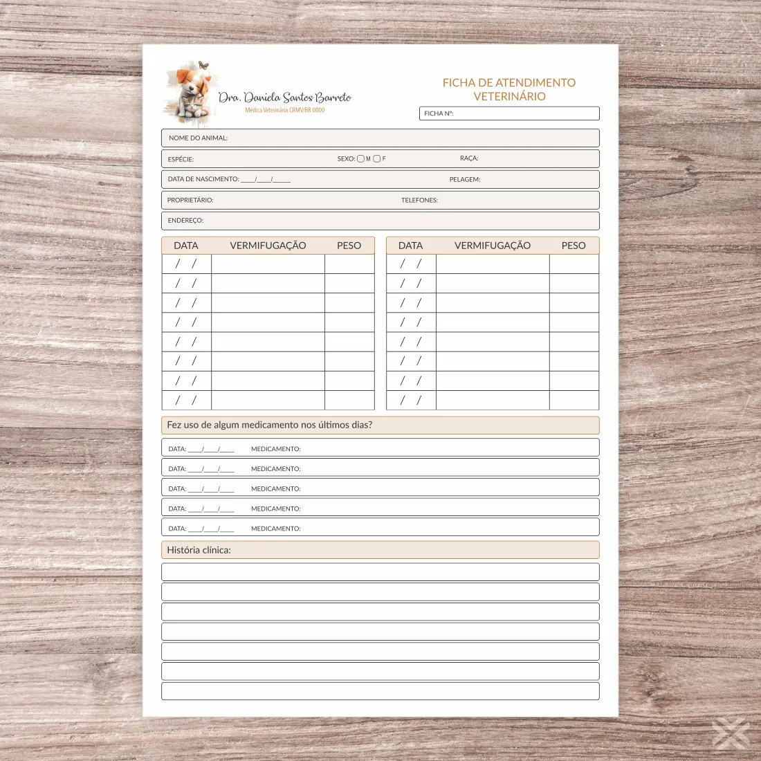 Ficha de Atendimento Veterinário 30147 - Imagem 2