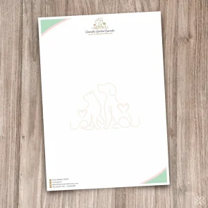 Timbrado A4 Veterinário 30146