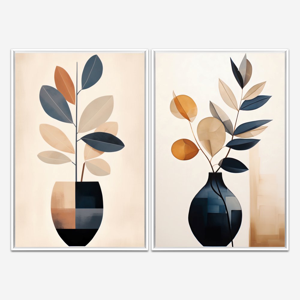 Quadro Branches And Leaves kit duas telas - Imagem 4